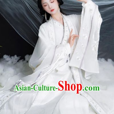 Traditional Court Woman Hanfu Chinese Song Dynasty Princess Costume Ancient China Clothing