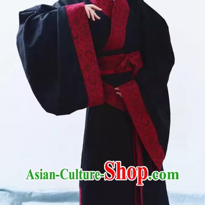 Chinese Travel Photography Costume Traditional Hanfu Curving Front Robe Han Dynasty Woman Dress Ancient China Clothing