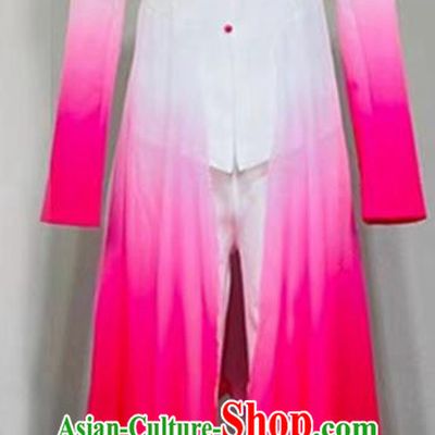 Top Stage Performance Costume Chinese Spring Festival Gala Opening Dance Clothing Mens Chorus Pink Suit