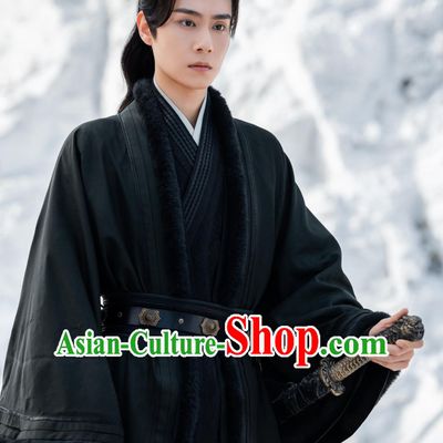 TV Series Blossoms in Adversity Royal Prince Gu Yanxi Costume Ancient China Swordsman Clothing