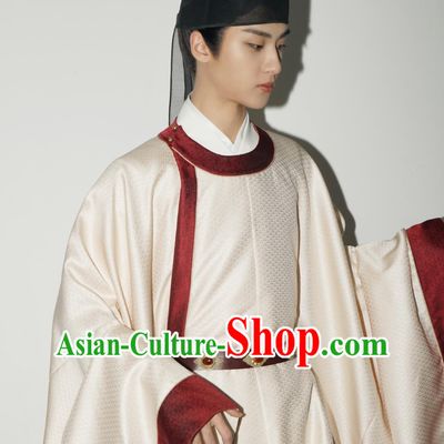 Ancient China Scholar Clothing Traditional Song Dynasty Male Hanfu Chinese TV Series Blossoms in Adversity Young Childe Shen Huan Costume
