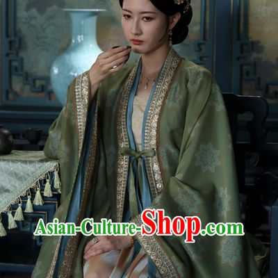 Chinese TV Series Blossoms in Adversity Noble Lady Hua Jing Costume Ancient China Court Woman Clothing Traditional Ming Dynasty Hanfu
