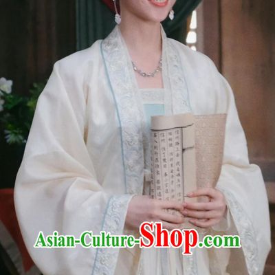 Chinese TV Series Blossoms in Adversity Hua Rong Costume Ancient China Noble Lady Clothing Traditional Woman Hanfu Dress