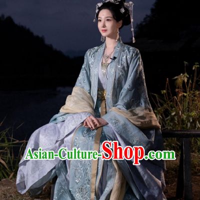 TV Series A Journey To Love Chinese Ancient Empress Costume Song Dynasty Imperial Concubine Clothing