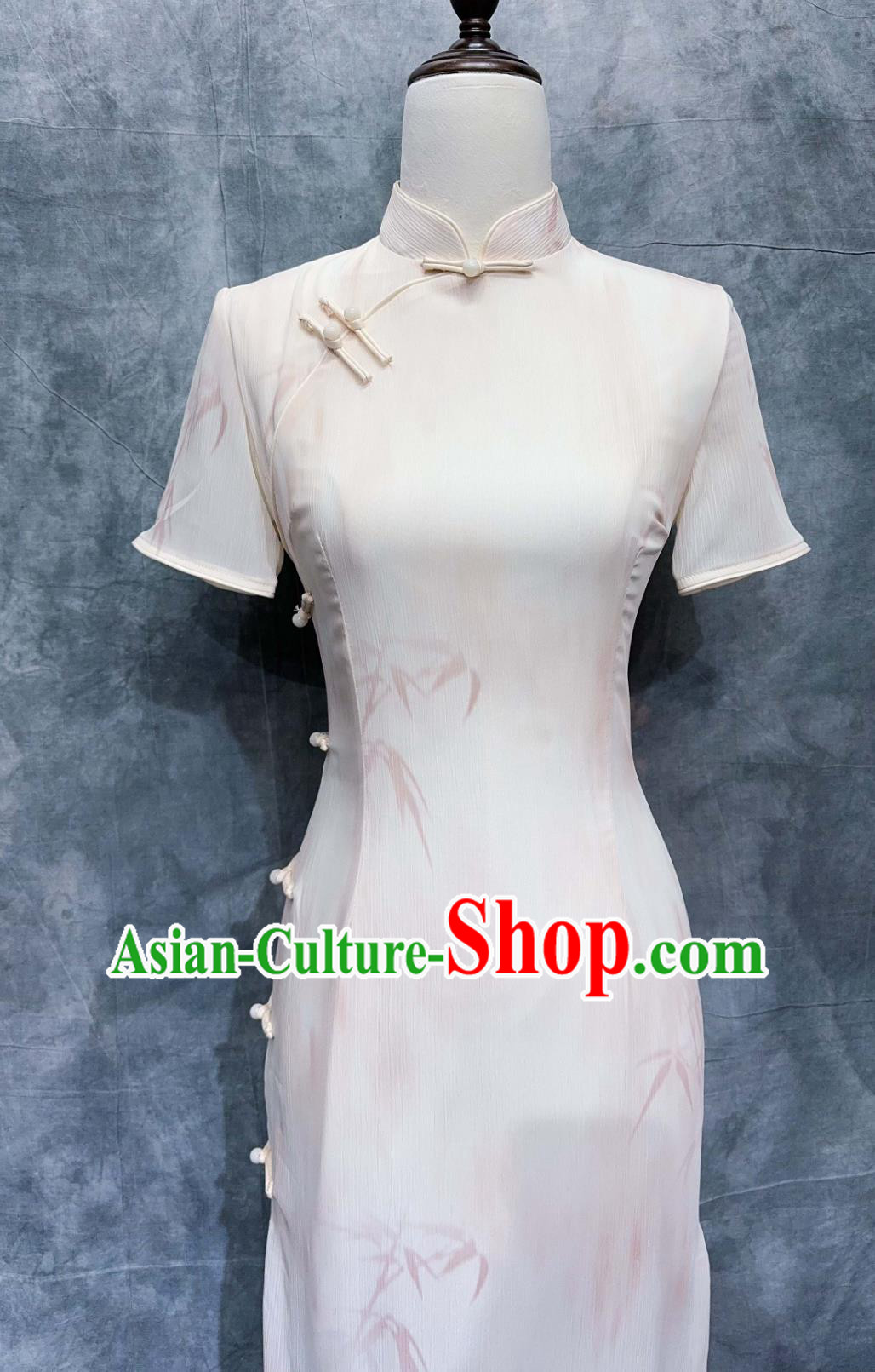 China Classical Cheongsam Modern Qipao Dress Minguo Woman Costume China Classical Cheongsam Modern Qipao Dress Minguo Woman Costume