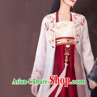 Ancient China Noble Lady Clothing Traditional Hanfu TV Series The Legend of An Le Princess Ren An Le Costume