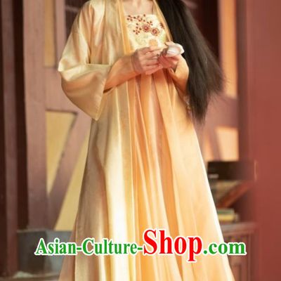 Traditional Female Hanfu Dress TV Series The Legend of An Le Swordswoman Ren AN Le Costume Ancient China Clothing
