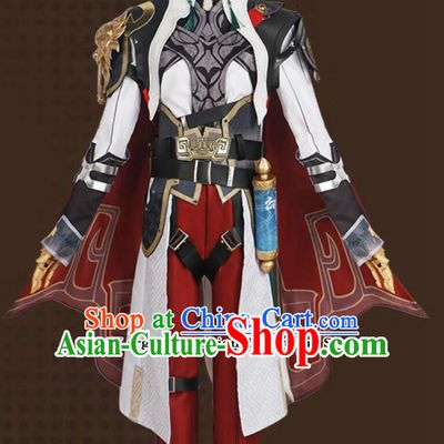 Handmade Star Dome Railway Cos General Luo Fu Outfit Honkai Star Rail Jing Yuan Cosplay Costume Anime Clothing