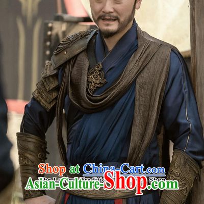 Chinese TV Series The Legend Of Shen King Clothing Ancient China Swordsman Garment Costume