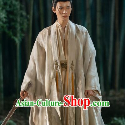Chinese TV Series Fox Spirit Matchmaker Red Moon Pact Master Dong Fang Yue Chu Costume Ancient China Royal Prince Clothing