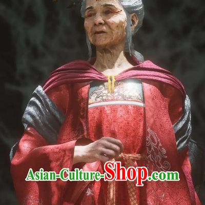 Chinese Game Black Myth Wukong Old Spider Demon Costume