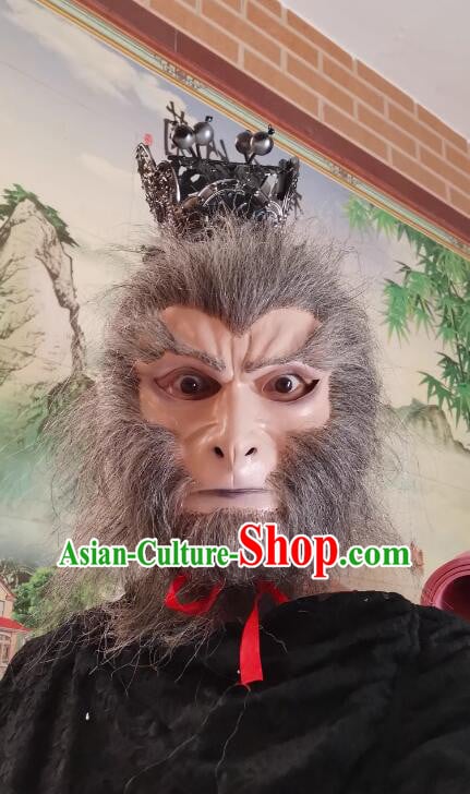 Handsome Monkey King Mask Chinese Game Black Myth Wukong Headwear