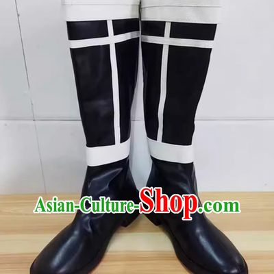 Mourning Jasmine Cosplay Shoes Simmel Cosplay Black Boots