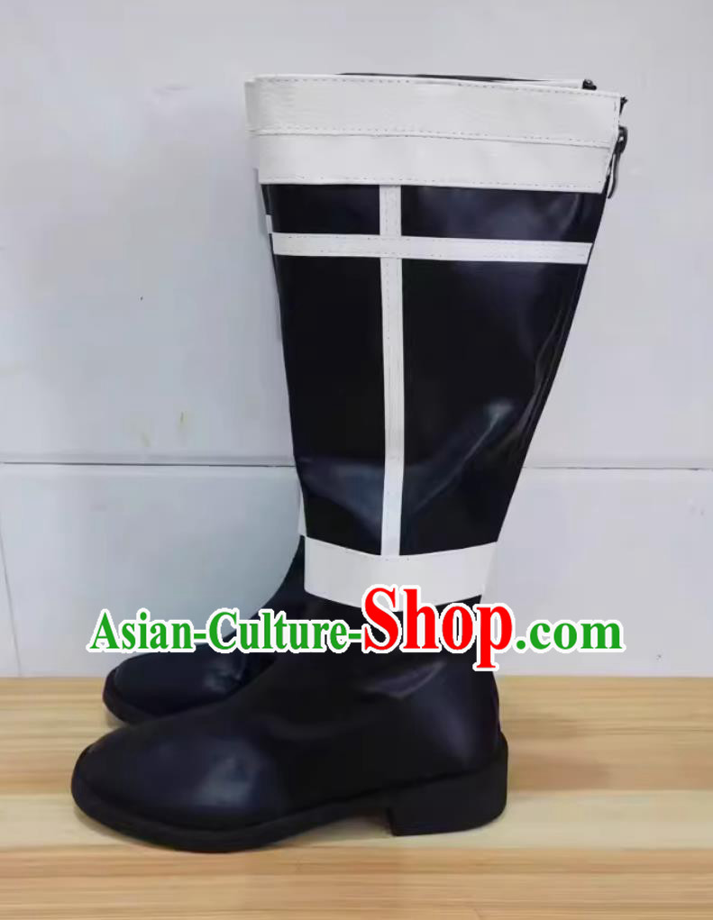 Mourning Jasmine Cosplay Shoes Simmel Cosplay Black Boots Mourning Jasmine Cosplay Shoes Simmel Cosplay Black Boots