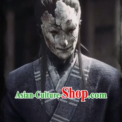 Ancient Chinese Taoist Priest Clothing Black Myth Wukong Daoist Mi Outfit Halloween Cosplay Costume