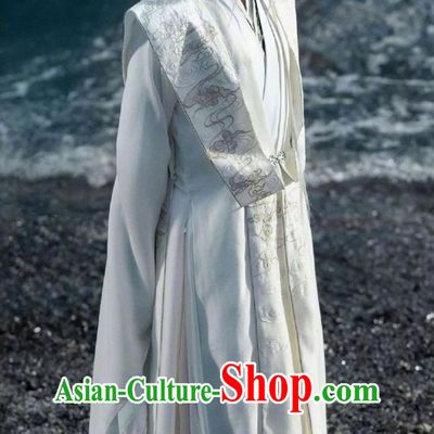 TV Drama Lost You Forever Demon King Xiang Liu Garment Costume Ancient China General Clothing Chinese Traditional Hanfu