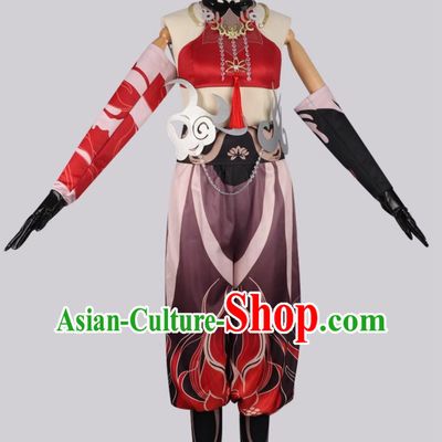Black Myth Wukong Cosplay Clothing Halloween Costume Ne Zha Outfit