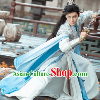 Ancient China Noble Childe Clothing Chinese Drama Dashing Youth Hero Baili Dong Jun Costume
