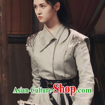 Chinese Drama Dashing Youth Female Warrior Li Hanyi Costume Ancient China Swordswoman Clothing