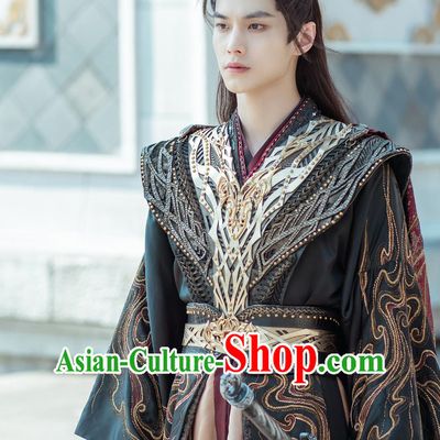 Ancient China Noble Childe Clothing Chinese Drama Dashing Youth Hero Ye Ding Zhi Costume
