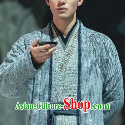Ancient China Swordsman Clothing TV Series Snowy Night Timeless Love Hitman Tong Costume Chinese Traditional Hanfu