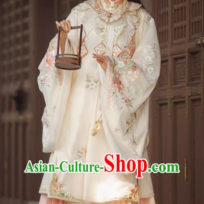 China Traditional Hanfu Dresses Ancient Palace Princess Clothing Chinese Ming Dynasty Noble Woman Costumes
