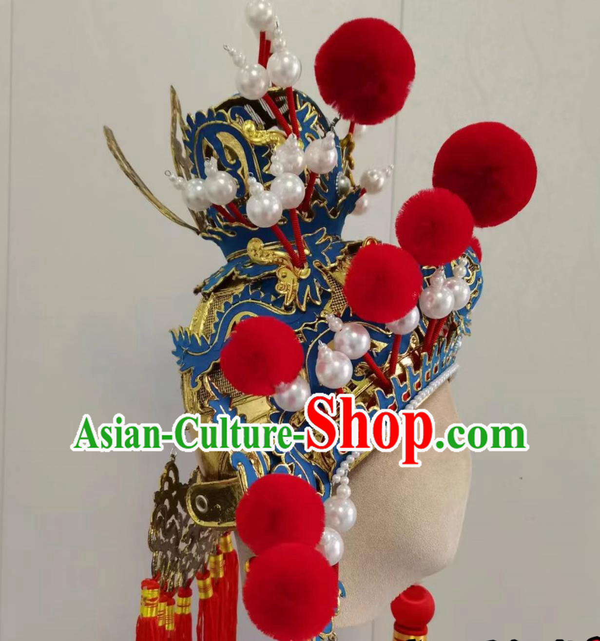 Chinese Peking Opera Xiaosheng Headgear Handmade Traditional Opera Prince Helmet China Beijing Opera Headpiece Chinese Peking Opera Xiaosheng Headgear Handmade Traditional Opera Prince Helmet China Beijing Opera Headpiece