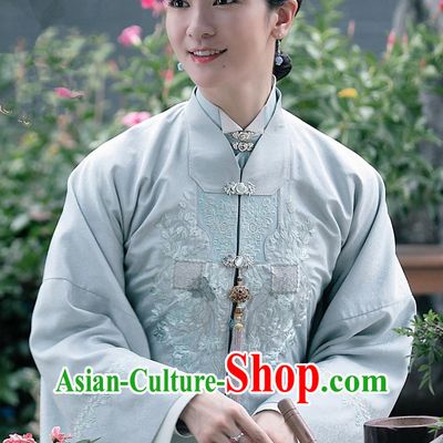 Chinese Ancient Woman Hanfu Dress TV Series The Sword and the Brocade Concubine Qin Costumes China Ming Dynasty Clothing