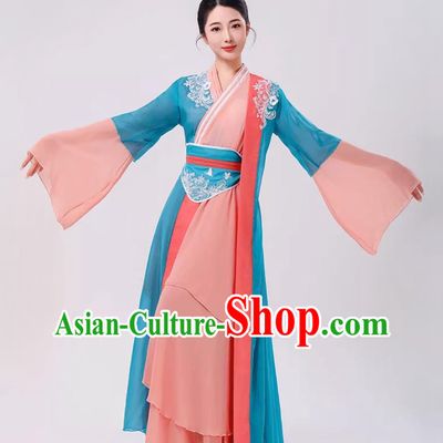 Chinese Classical Dance Costume Ancient Song Dynasty Woman Clothing Traditional Lantern Festival Performance Dress