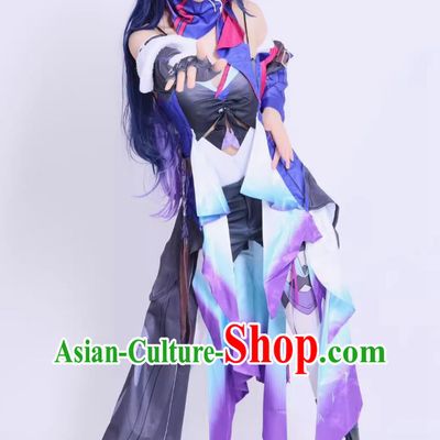 Costume Set For Cosplay Xi Er From Honkai Star Rail The Second Dimension Anime Dress