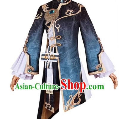 Genshin Impact Xingqiu Cosplay Costume Young Master Chinese Style Gaming Anime Outfit