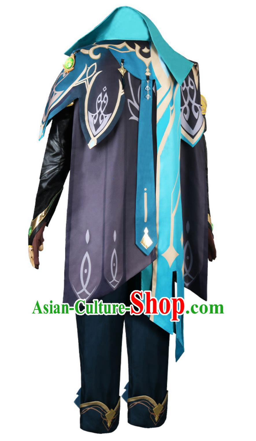 Genshin Impact Alhaitham Cosplay Costume Male Game Character Set Genshin Impact Alhaitham Cosplay Costume Male Game Character Set