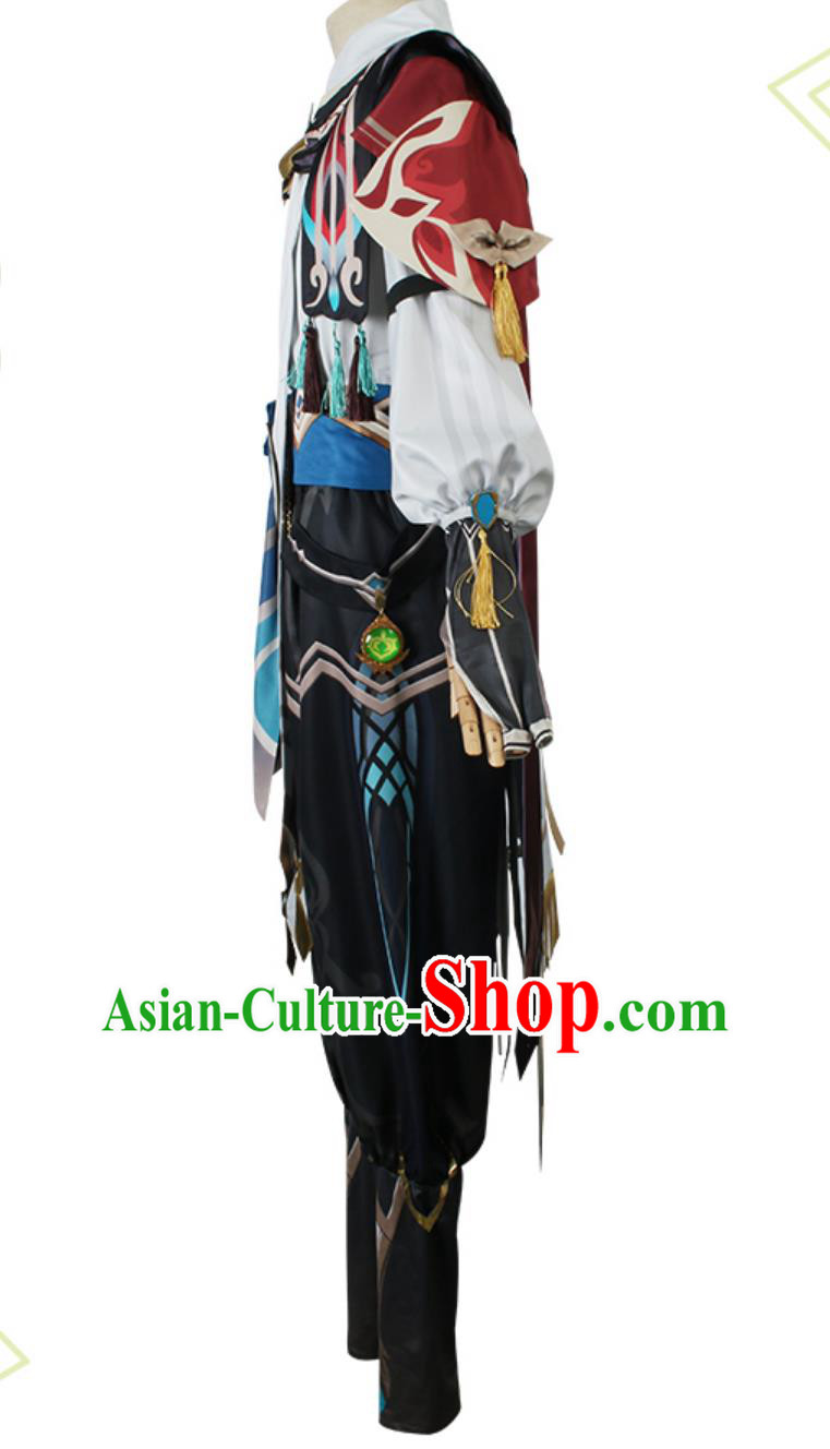 Genshin Impact Kaveh Cosplay Costume Female Full Set for Anime Game Outfit Genshin Impact Kaveh Cosplay Costume Female Full Set for Anime Game Outfit