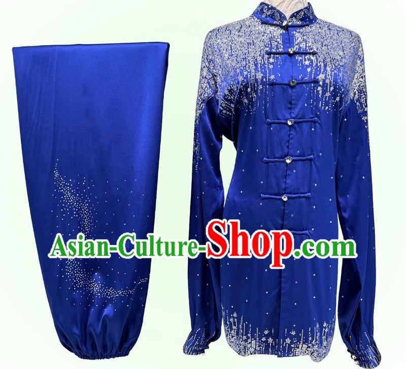 Galaxy Diamond Tai Chi Suit Chinese Wushu Competition Costume Tai Chi Performance Clothing Galaxy Diamond Tai Chi Suit Chinese Wushu Competition Costume Tai Chi Performance Clothing