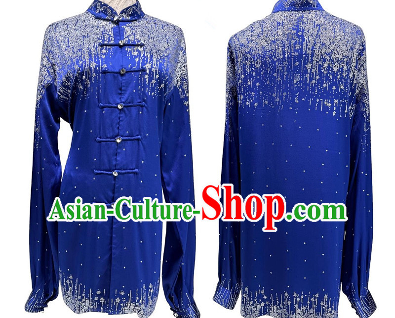 Galaxy Diamond Tai Chi Suit Chinese Wushu Competition Costume Tai Chi Performance Clothing Galaxy Diamond Tai Chi Suit Chinese Wushu Competition Costume Tai Chi Performance Clothing