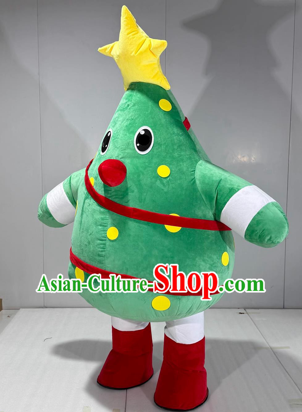 Christmas Tree Inflatable Cartoon Costume Halloween Event Performance Star Mascot Clothing Christmas Tree Inflatable Cartoon Costume Halloween Event Performance Star Mascot Clothing