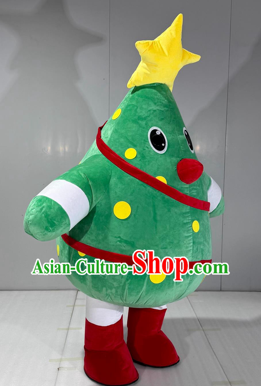 Christmas Tree Inflatable Cartoon Costume Halloween Event Performance Star Mascot Clothing Christmas Tree Inflatable Cartoon Costume Halloween Event Performance Star Mascot Clothing