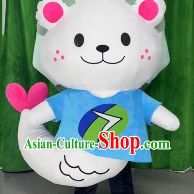 Lion Head Fish Tail Inflatable Costume Sports Event Annual Party Doll Suit Festival Mascot Clothing