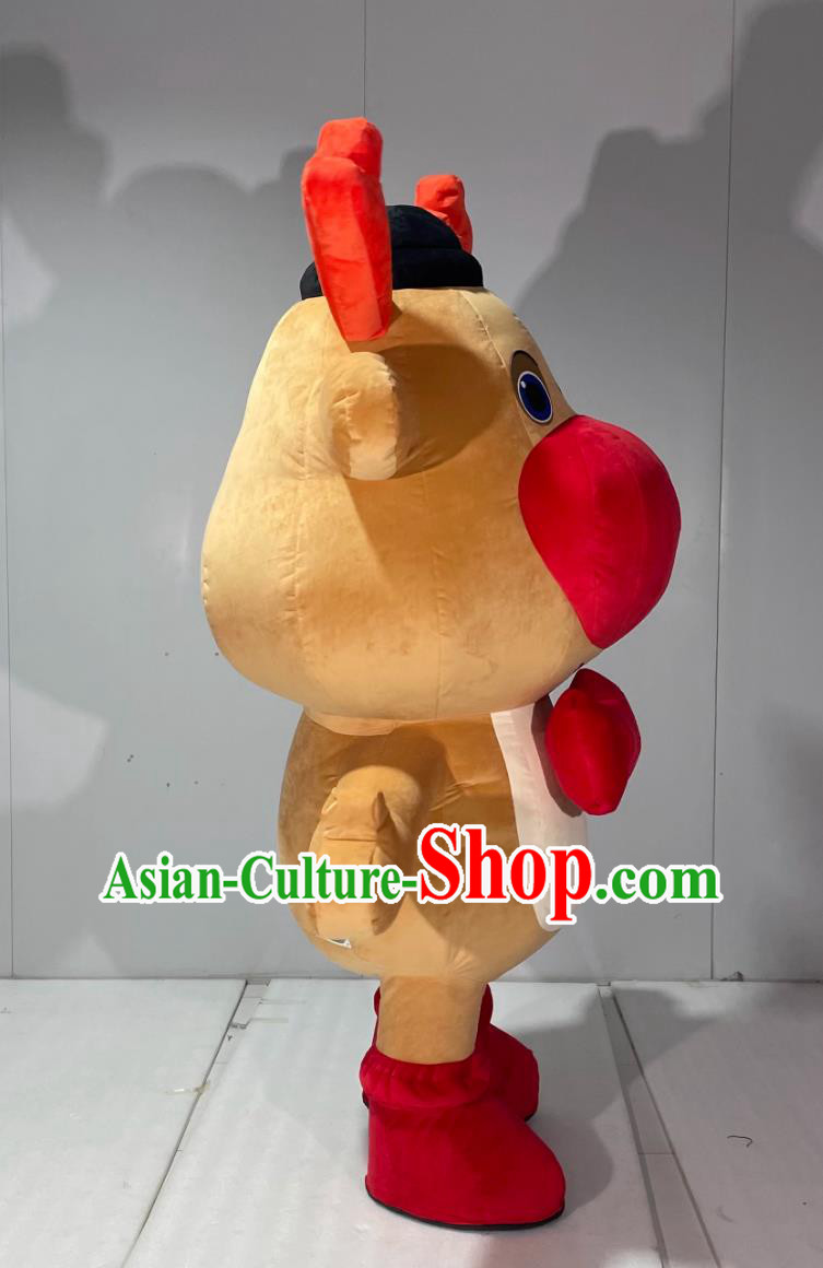 Christmas Reindeer Inflatable Cartoon Costume Halloween Event Performance Mascot Clothing Christmas Reindeer Inflatable Cartoon Costume Halloween Event Performance Mascot Clothing