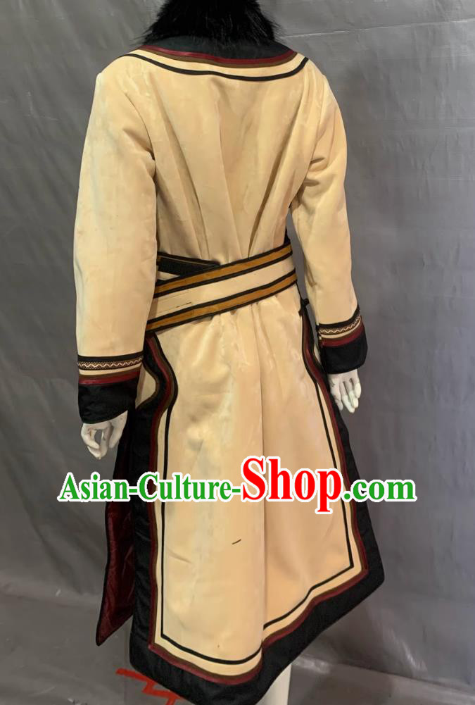 Oroqen Ethnic Costume Men Chinese Minority Performance Dance Attire Oroqen Ethnic Costume Men Chinese Minority Performance Dance Attire