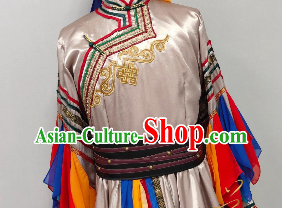 Mongolian Ethnic Male Costume Chinese Mongol Minority Fashion Show Attire Mongolian Ethnic Male Costume Chinese Mongol Minority Fashion Show Attire