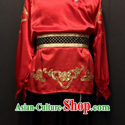 Russian National Male Costume European German Court Stage Performance Outfit