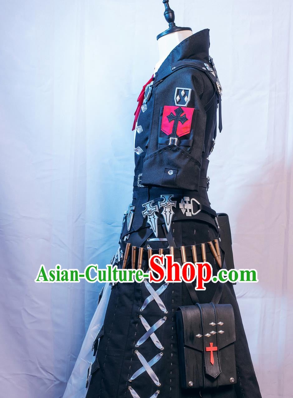 Final Fantasy XIV Machinist Artifact Armor Costume Cosplay Pioneer Coat Final Fantasy XIV Machinist Artifact Armor Costume Cosplay Pioneer Coat