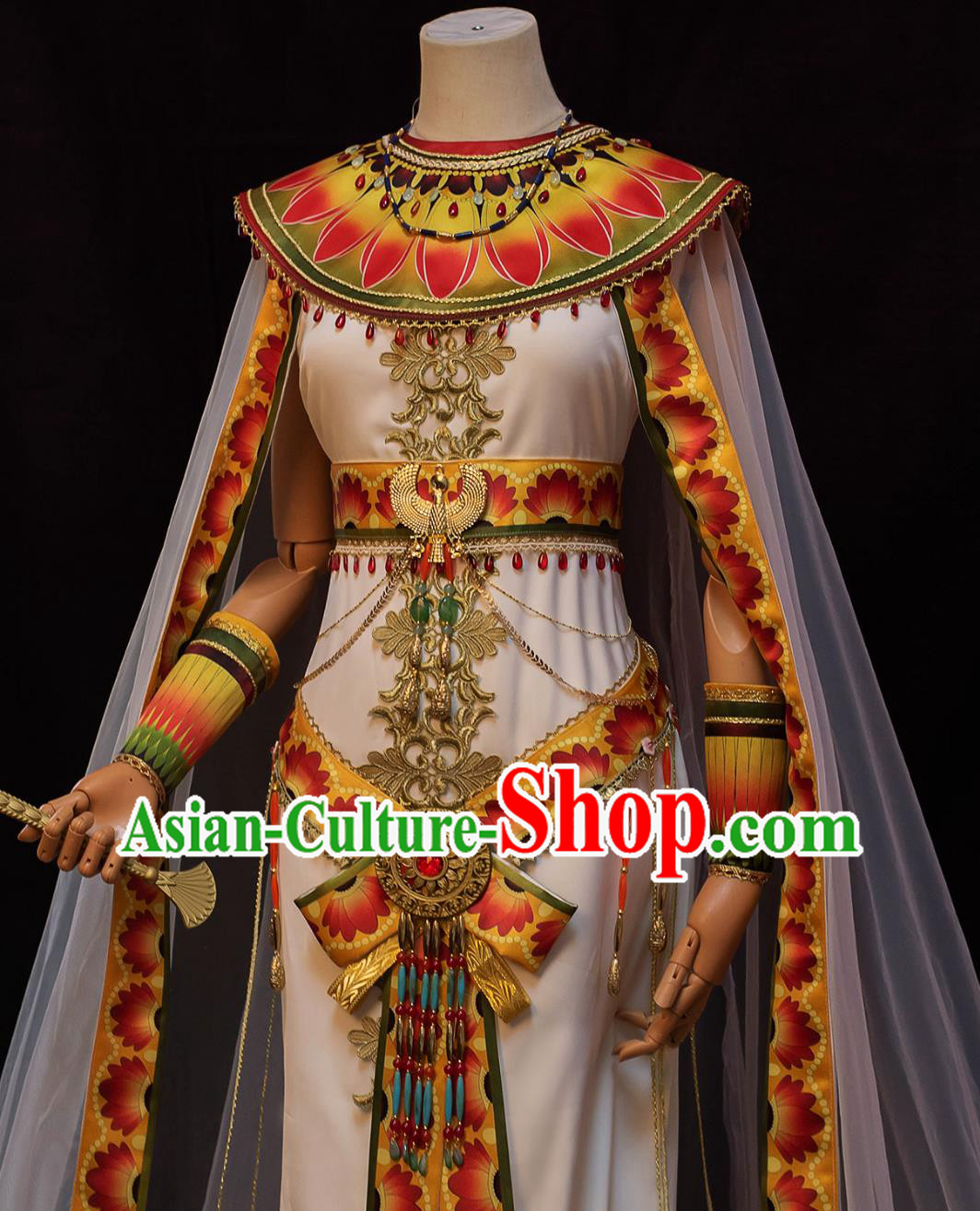 Daughter Of The Nile Kyle Cosplay Costume Egyptian Queen Dress Daughter Of The Nile Kyle Cosplay Costume Egyptian Queen Dress