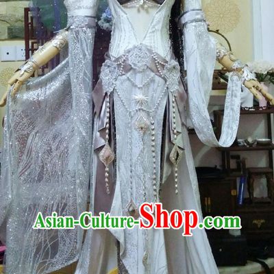 Jian Xia Qing Yuan 3 Mingjiao Princess Dress Cosplay Swordswoman Costume Miao Jie Clothing