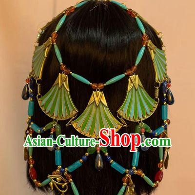Egyptian Versatile Headpiece And Necklace Handmade Traditional Egypt Queen Jewelry Accessory