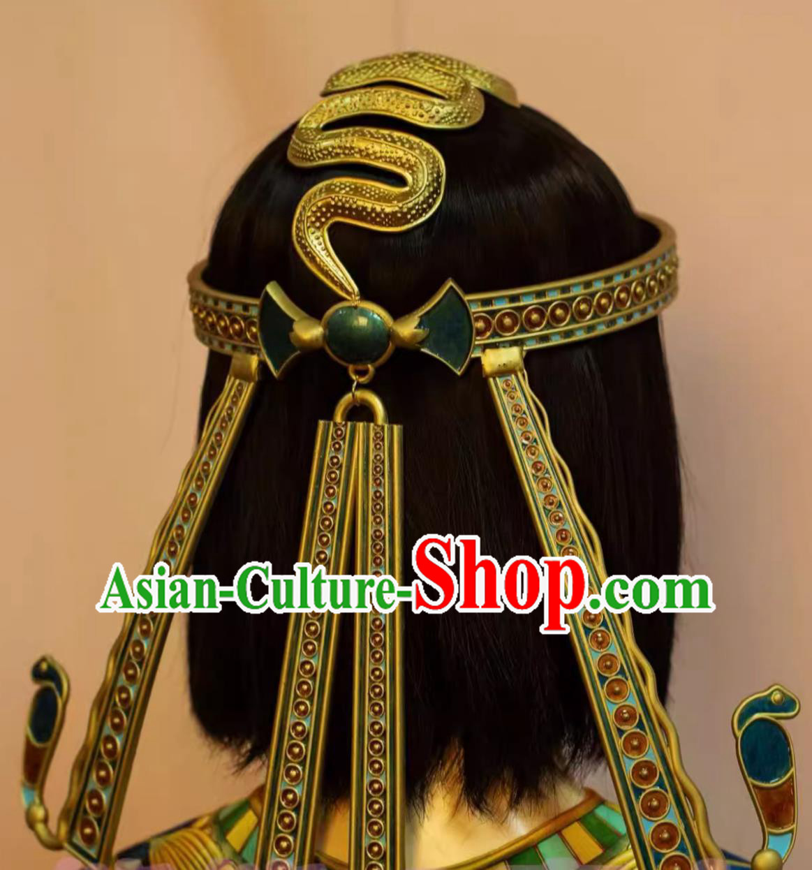 Handmade Tutankhamun Crown Traditional Egyptian Replica Headpiece Queen Headwear Handmade Tutankhamun Crown Traditional Egyptian Replica Headpiece Queen Headwear
