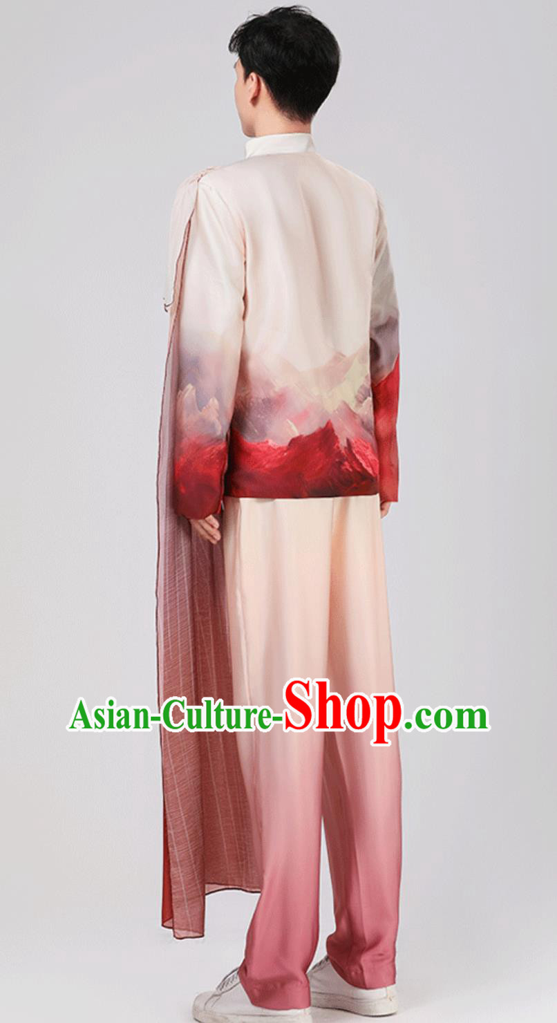 Chinese Dance Outfit Modern Dance Suit Traditional Tang Suit Chinese Dance Outfit Modern Dance Suit Traditional Tang Suit