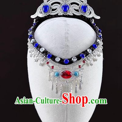 Ethnic Minority Mongolian Dance Headdress Tao Li Cup Zhang Xinyan Same Style Performance Headpiece