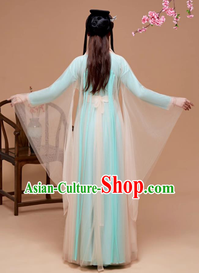 Ancient Hanfu Women Classical Dance Performance Costume Traditional Chinese Fairy Dress Ancient Hanfu Women Classical Dance Performance Costume Traditional Chinese Fairy Dress